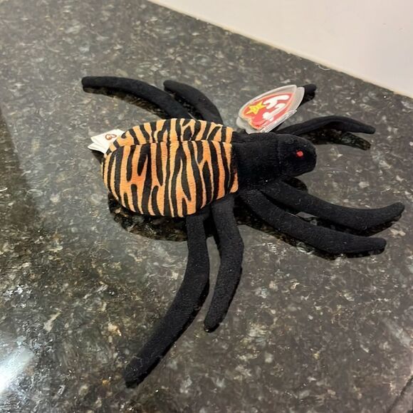 Ty Beanie Baby Spinner The Spider Toy - Picture 4 of 10